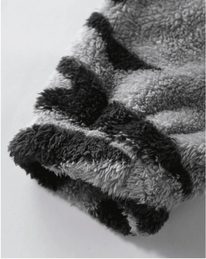 Po Big 0 Grey Fleece Full Zip